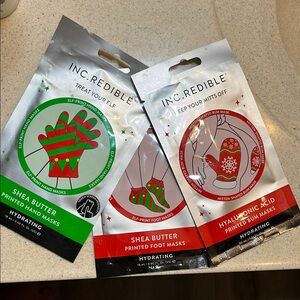 INC.redible Holiday Hand and Foot Masks Set